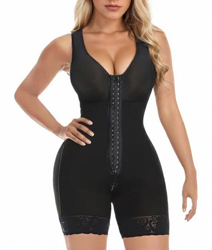 Colombian Tummy-Control Shapewear Bodysuit — Butt Lifter Faja
